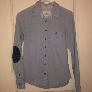 H&M denim button down shirt